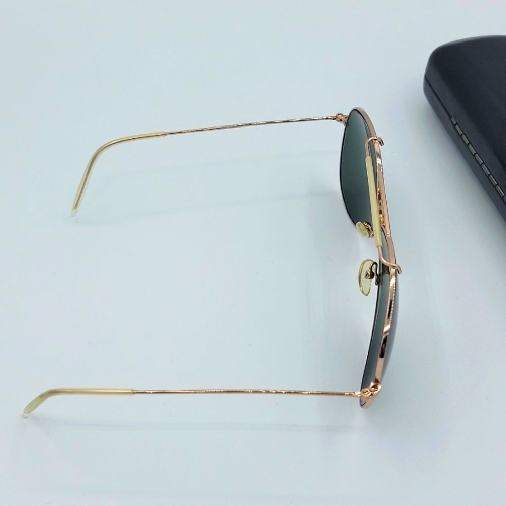 Selima Optique Gold Frame Green Tint Maxou Mens Sunglasses - Picture 6 of 8